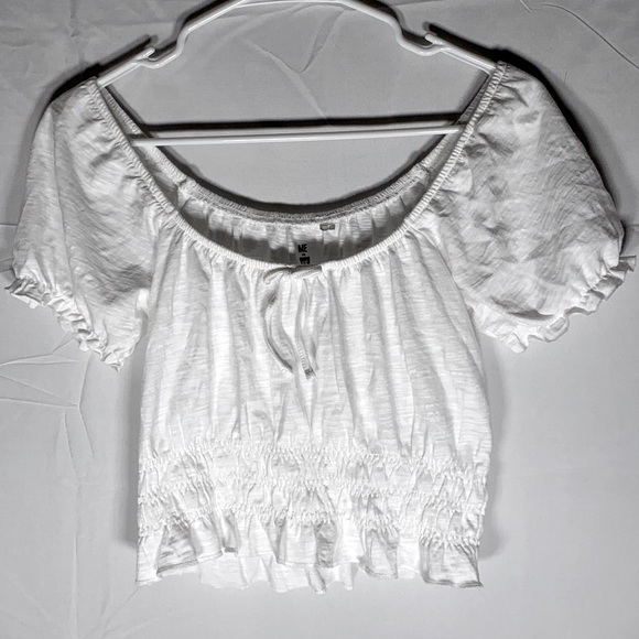 PACSUN me to we off the shoulder ruched top - Picture 1 of 5